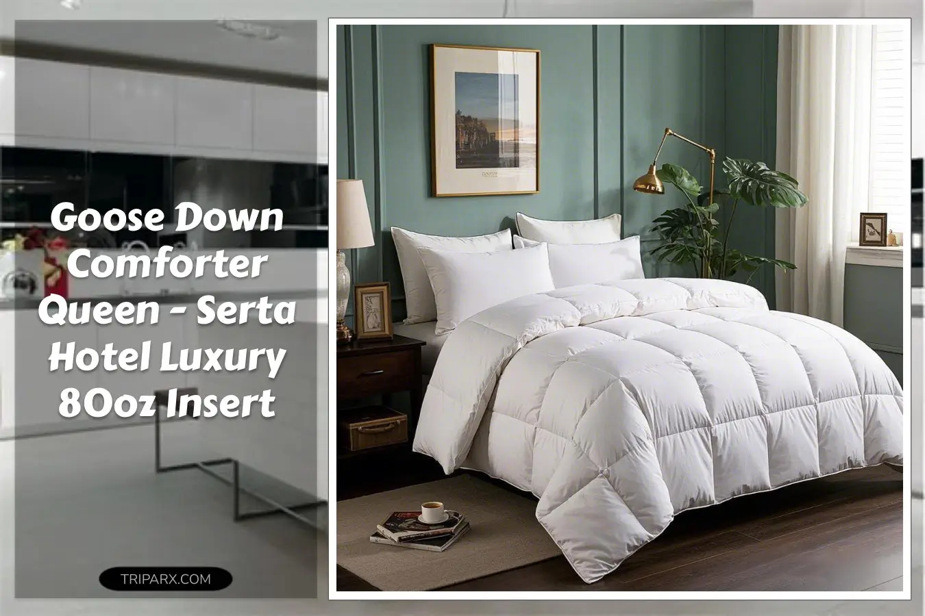 serta_goose_feathers_down_fiber_comforter_queen_size_duvet_insert_100_percent_cotton_hotel_luxury_hypoallergenic_comforter_80oz_extra_warmth_90_x_90_in_white