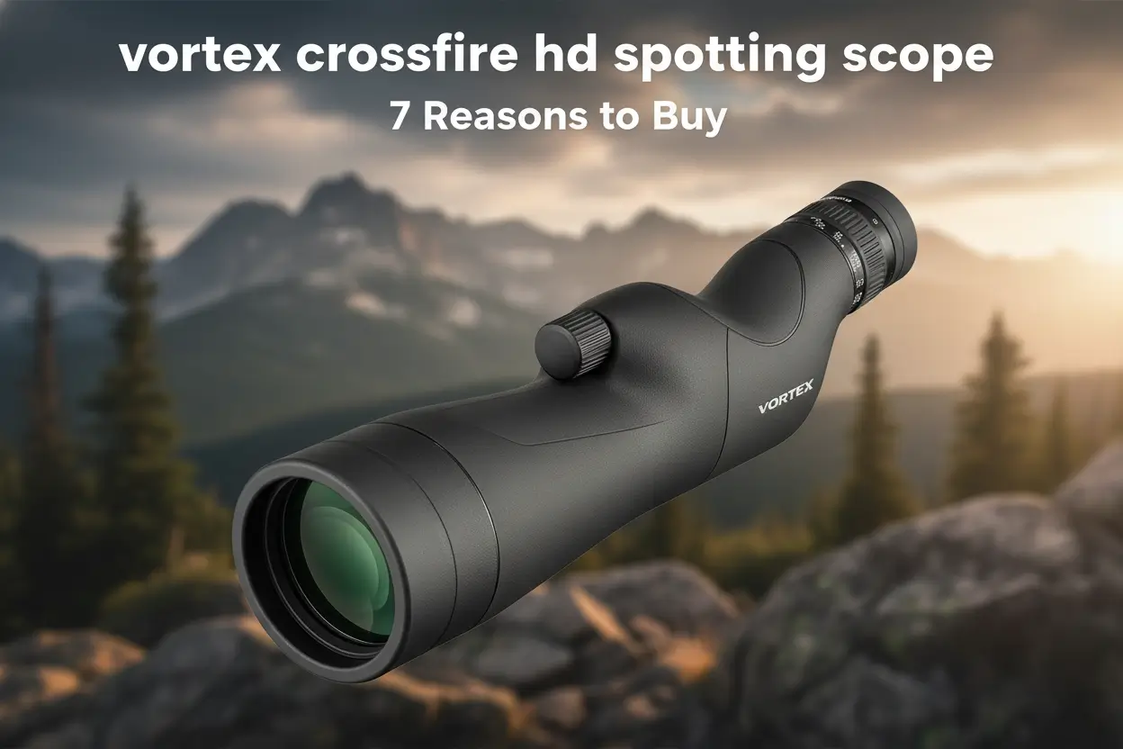 vortex_optics_crossfire_hd_spotting_scopes_hd_optical_system_wide_field_of_view_helical_focus_tripod_adaptable_rubber_armor_waterproof_fogproof_shockproof_unlimited_unconditional_warranty