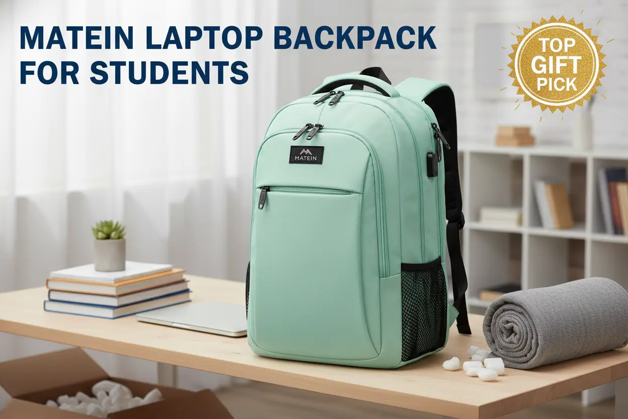 MATEIN-15-6-Inch-Laptop-Backpack-with-USB-Charging-Port-Slim-Lightweight-Water-Resistant-Travel-Backpack-for-Women