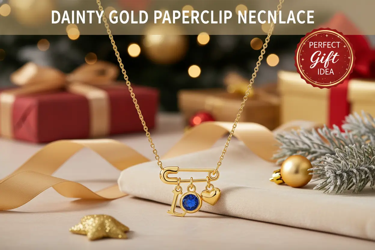 MONOOC_Christmas_Gifts_for_Women_Girls_14K_Gold_Plated_Dainty_Paperclip_Heart_Initial_Necklace_Birthstone_Necklace_Jewelry_Birthday_Gifts_for_Women_Her_Mom_Friend_Wife_Sister