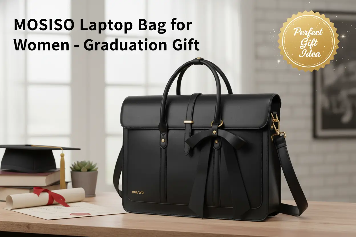 MOSISO_Laptop_Bag_for_Women_15-15.6_inch_PU_Leather_Laptop_Shoulder_Bags_Convertible_Backpack_16_inch_Messenger_Bags_Casual_Handbag_Work_Briefcase_Travel_Computer_Bag_with_Bowknot_Black