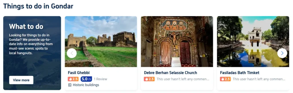 Things to do in Gondar