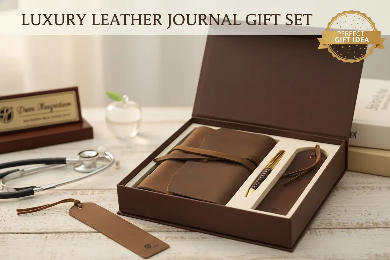 leather-journal-gift-set-antique-leather-bookmark-pen-handmade-writing-notebook-7x5-unlined-leather-bound-daily-notepad-luxury-gift-box-diary-for-men-women-all-ages