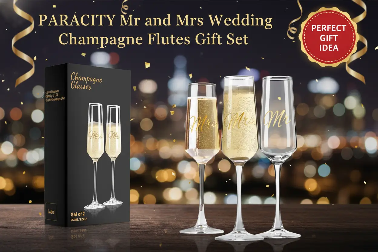 paracity-mr-and-mrs-wedding-champagne-flutes-set-of-2-bride-and-groom-champagne-glasses-bridal-shower-gifts-engagement-gift-8-5oz-250ml