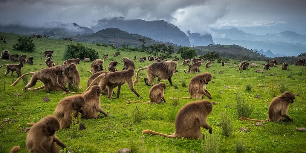 geladas