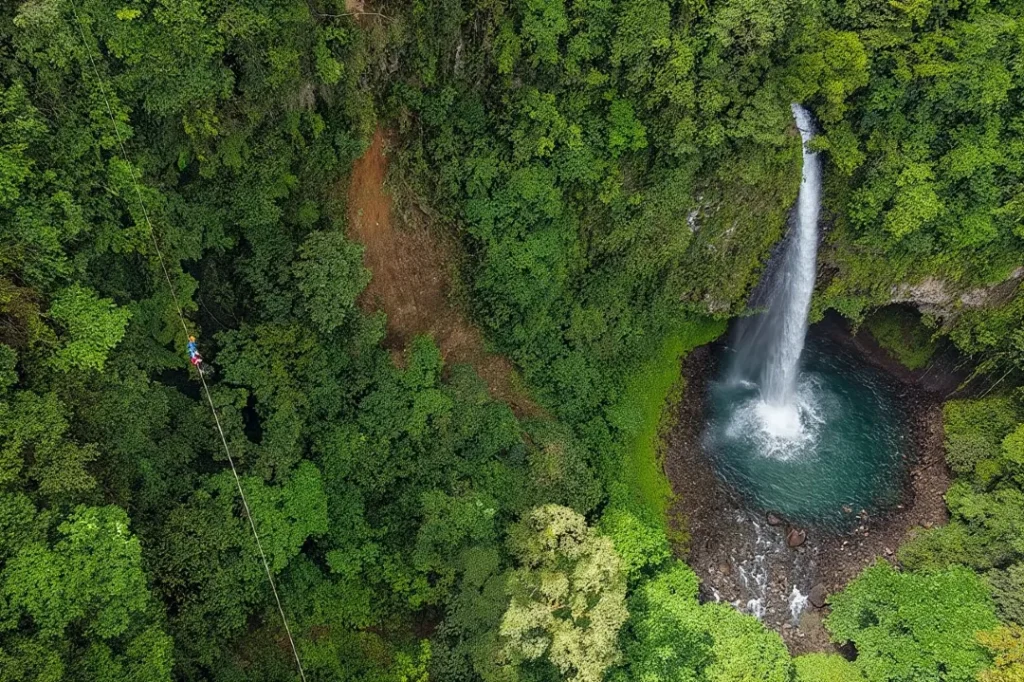 La Fortuna Arenal zipline adventure Costa Rica