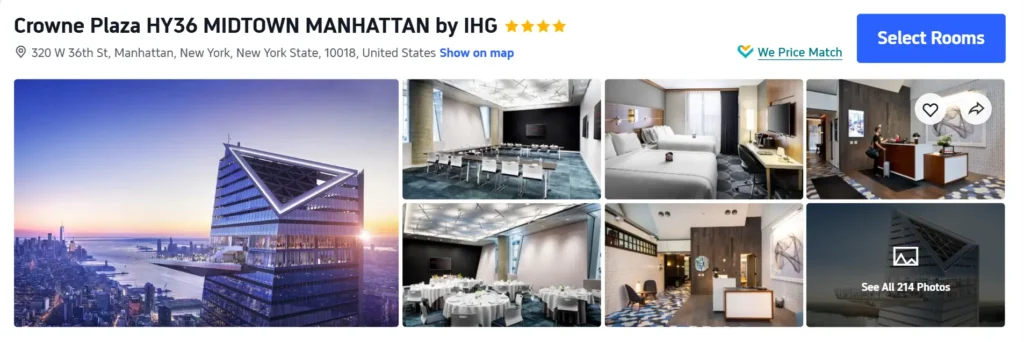 Crowne Plaza HY36 MIDTOWN MANHATTAN by IHG