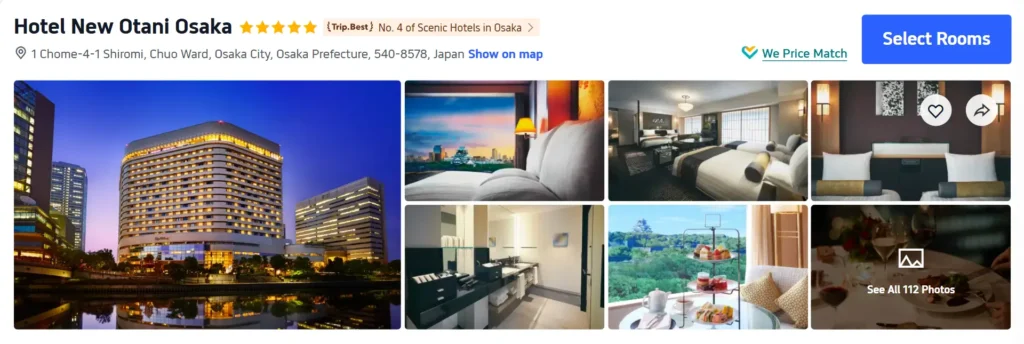 Hotel New Otani Osaka