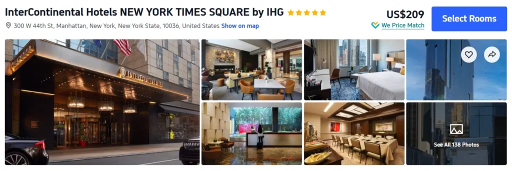 InterContinental Hotels NEW YORK TIMES SQUARE by IHG