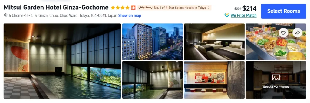 Mitsui Garden Hotel Ginza-Gochome