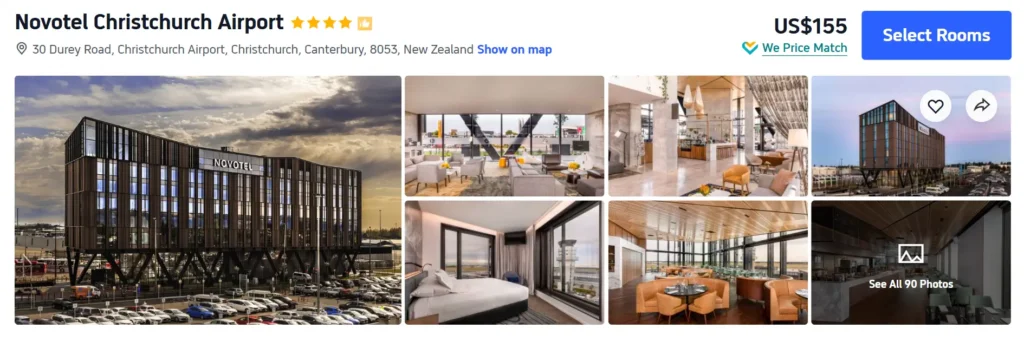 Novotel Christchurch Airport