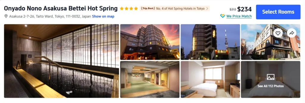 Onyado Nono Asakusa Bettei Hot Spring