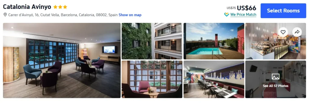 Catalonia Avinyo Hotel