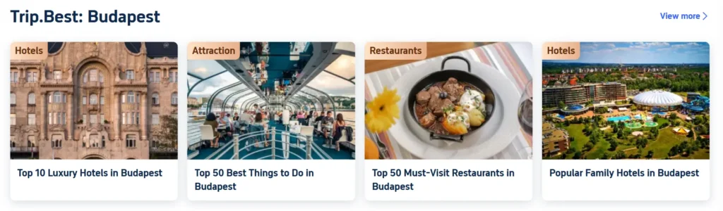 Trip.Best Budapest