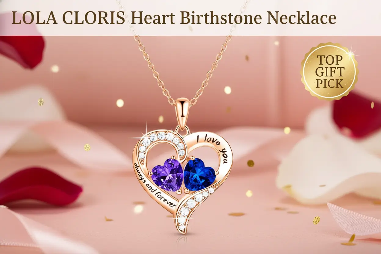lola_cloris_18k_rose_gold_heart_necklace_2_birthstones_customized_gifts_for_mom_wife_i_love_you_always_forever_gold_cubic_zirconia