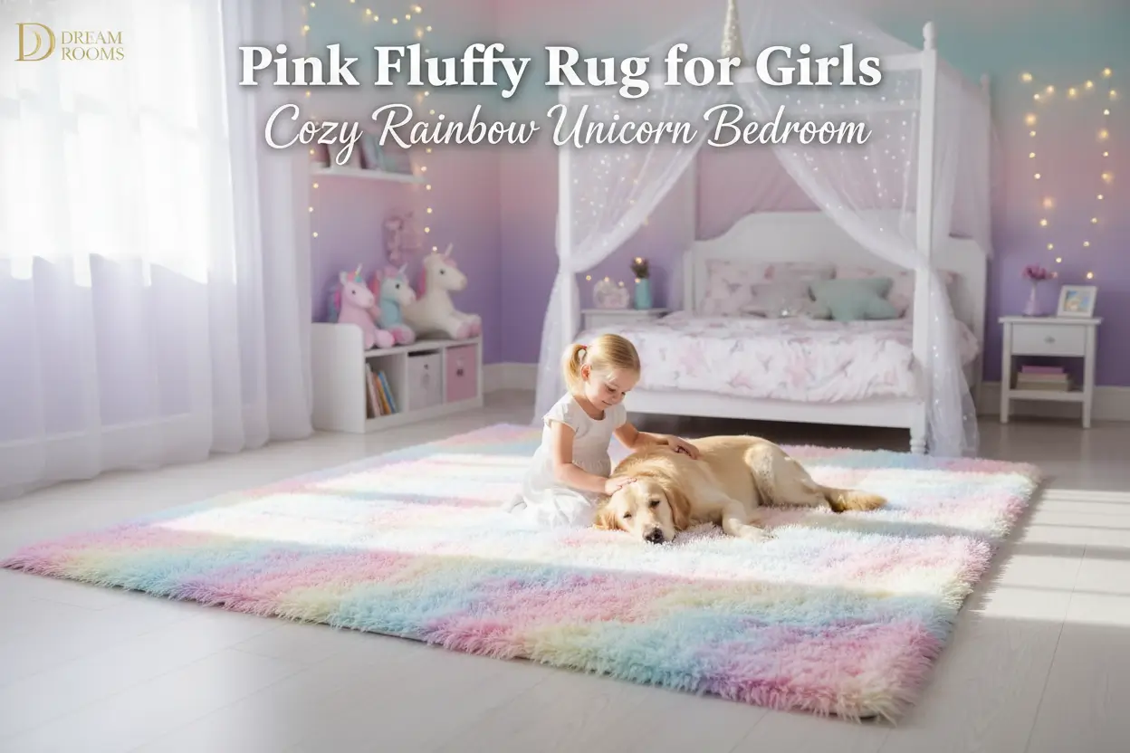 pink_rainbow_fluffy_kids_rugs_for_girls_bedroom_unicorn_room_decor_colorful_pastel_shag_area_rugs_for_nursery_playroom_classroom_cute_fuzzy_kawaii_carpet_for_baby_toddler_teen_4x6_rug_washable