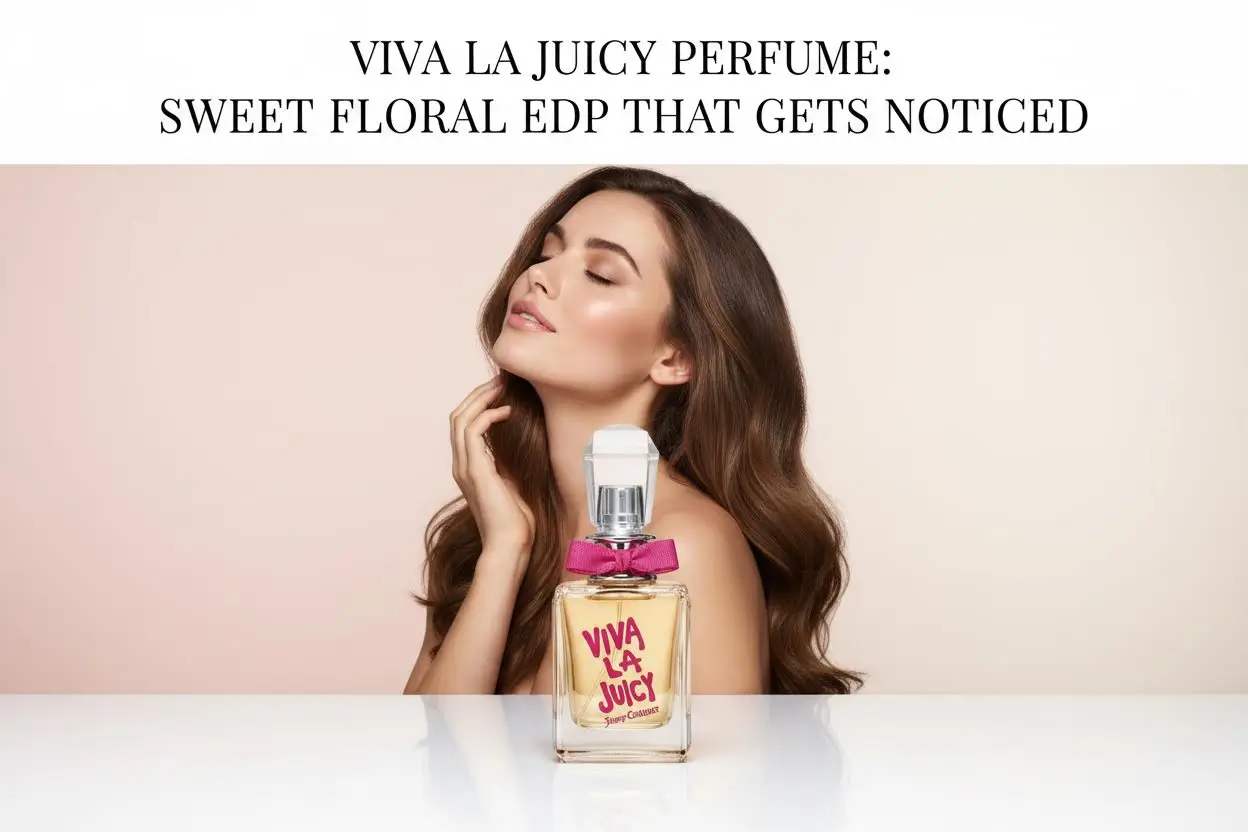 JuicyCoutureVivaLaJuicyEauDeParfumWomensPerfumeWithNotesOfMandarinGardeniaCaramelFloralSweetEDPSpray