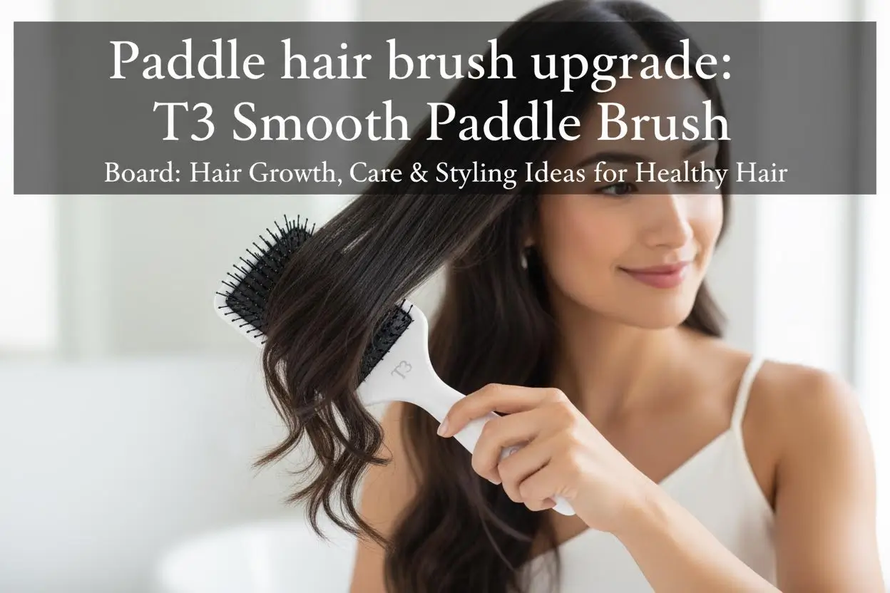 T3_Smooth_Paddle_Brush_Cushioned_Body_Wide_Flat_Base_Heat_Resistant_Bristles