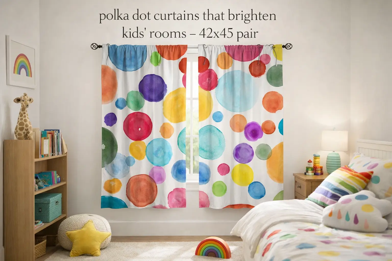 colorful-polka-dot-curtains-kids-watercolor-rainbow-abstract-circles-geometric-pattern-window-treatments-for-children-girls-bedroom-living-room-decor-42x45-inch-no-blackout