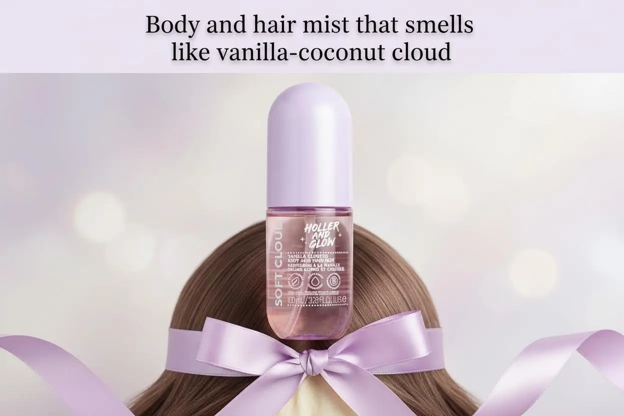 holler_and_glow_mood_boosting_soft_cloud_body_and_hair_mist_body_spray_teen_girls_spritz_long_lasting_vanilla_sweet_scented_water_based_fragrance_for_tweens_clean_and_gentle_formula_3_38_fl_oz