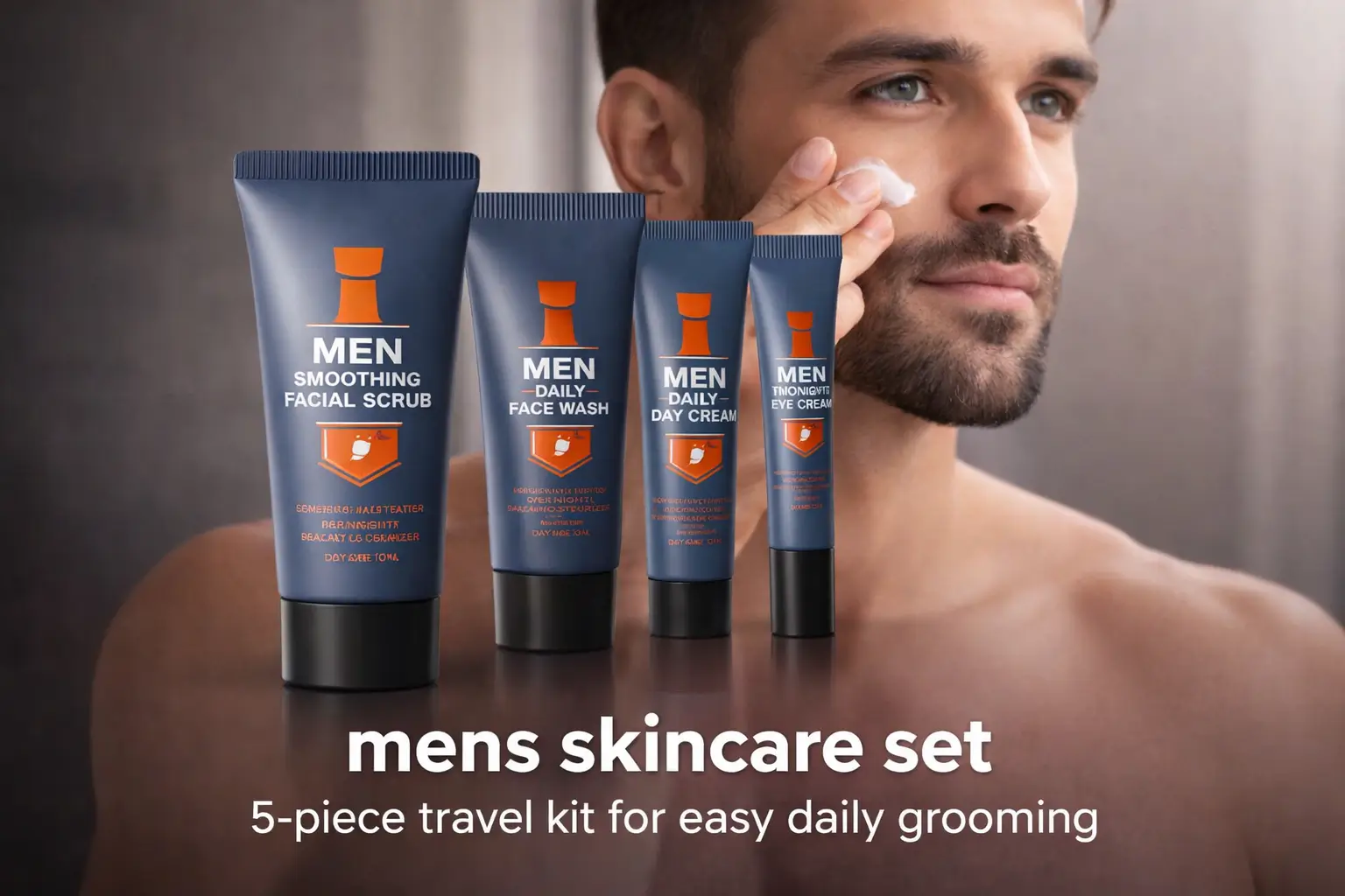 mens-skincare-set-valentines-day-gifts-for-him-5pcs-facial-care-kit-facial-cleanser-facial-scrub-day-cream-eye-cream-overnight-moisturizer-travel-size-gift-set
