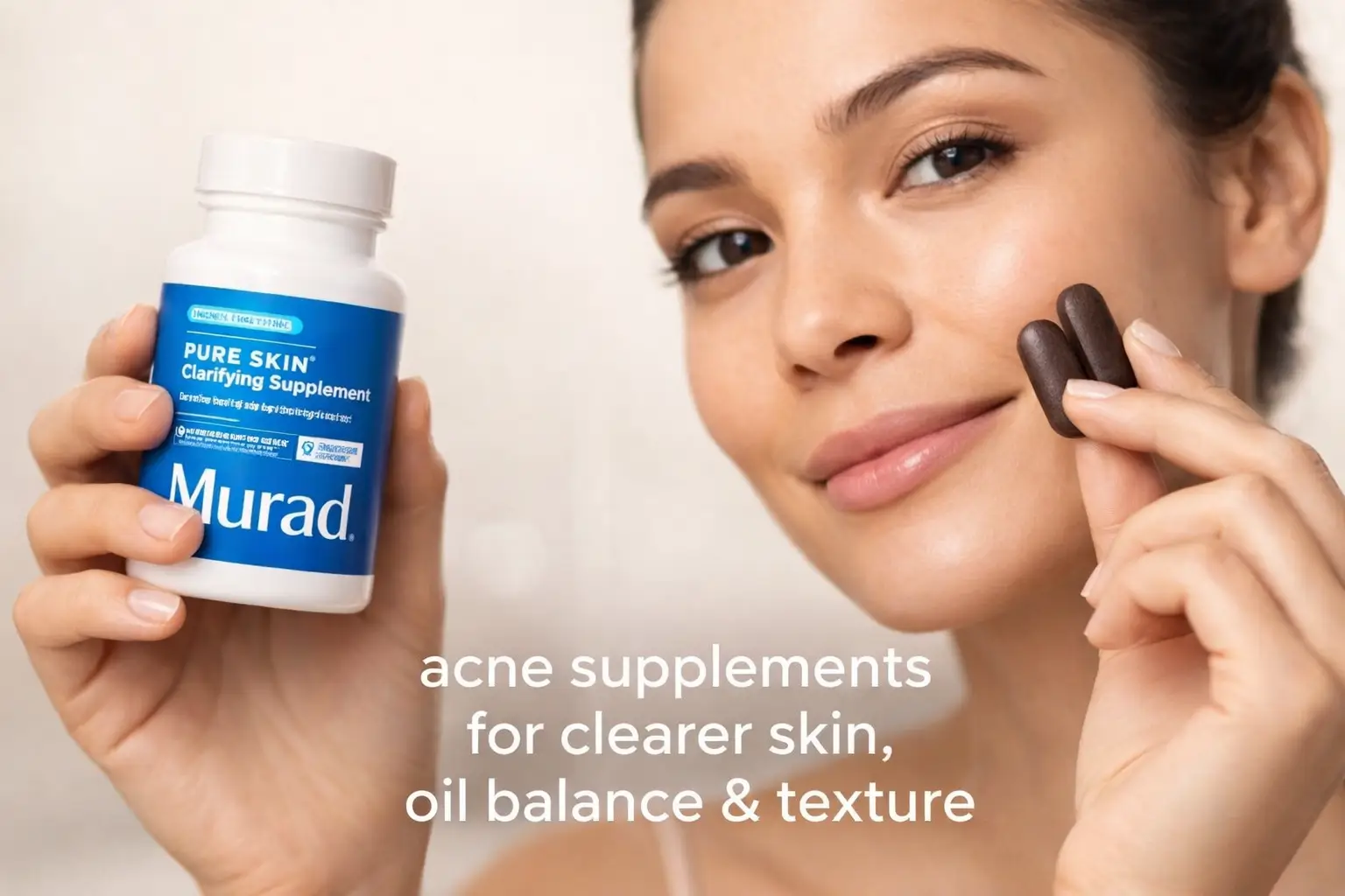 murad-pure-skin-acne-supplements-60-tablets-clear-skin-support-vitamin-a-b6-zinc-amino-acids-burdock-root-promotes-healthy-skin-oil-balance-gut-health-stress-relief
