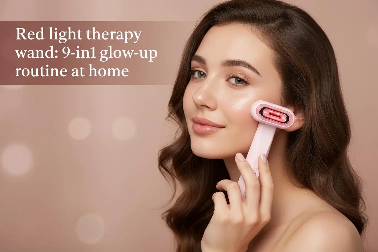 smoothglow-2-0-pro-awakening-4d-9-in-1-red-light-therapy-for-face-home-radiant-renewal-facial-wand-led-light-therapy-wand-for-face-lift-firm-anti-aging-wrinkle-rejuvenation-gift-set-for-women