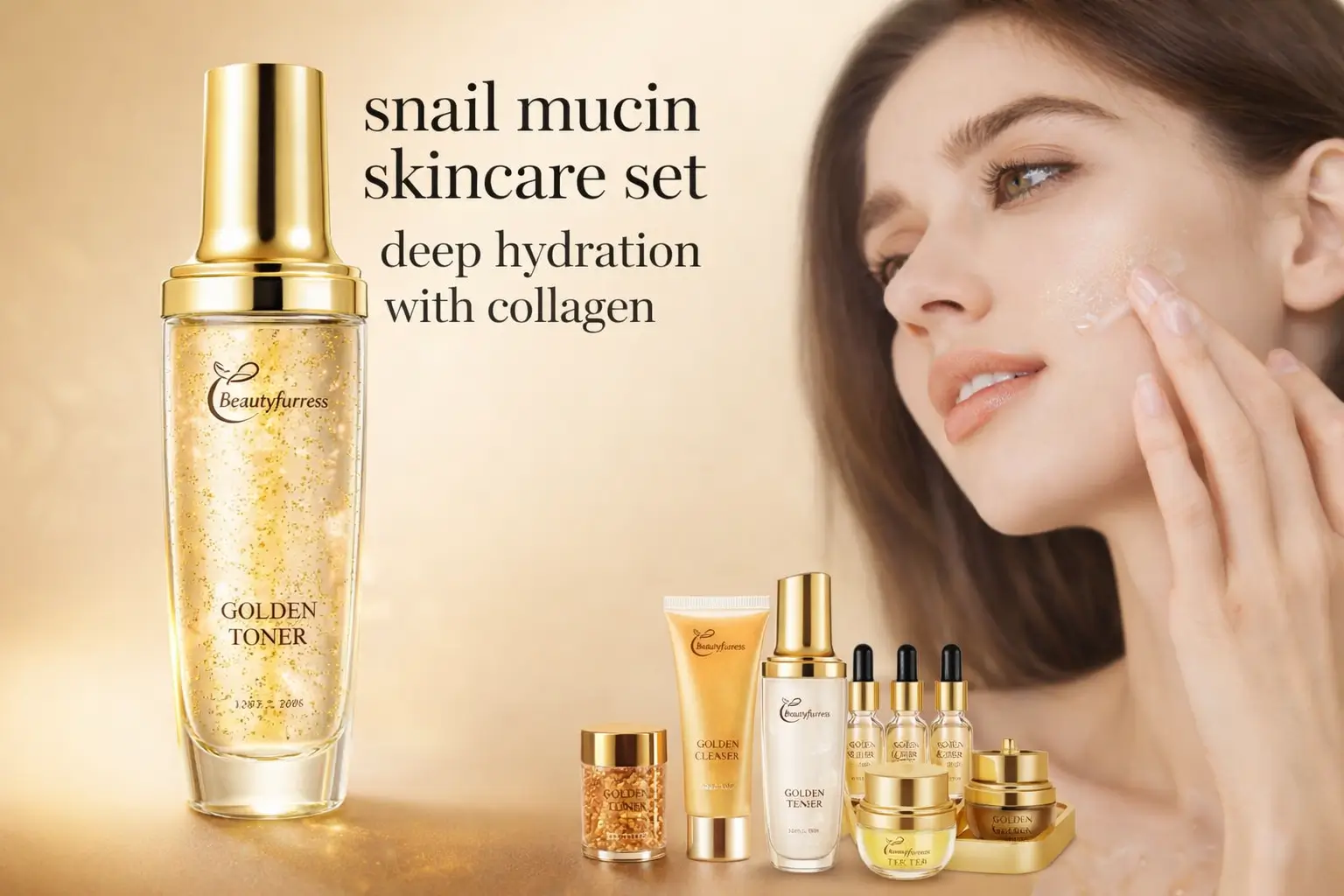 snail-mucin-facial-skincare-set-for-women-suitable-for-all-skin-types-deep-moisturizing-nourishing-with-collagen-birthday-valentines-day-gift-anti-aging-skin-care-set-face-kits-daily-care