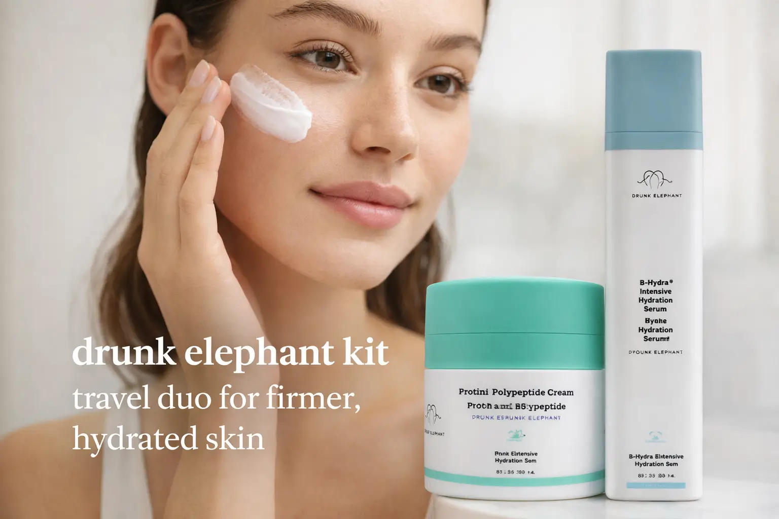 the-mile-high-dration-club-by-drunk-elephant-for-women-2-pc-169oz-protini-polypeptide-cream-169oz-b-hydra-intensive-hydration-serum